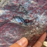 Cinabrio
Cristales de 2 cm y 1.2 cm
(Autor: Raul Vancouver)