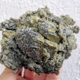 Calcopirita, Arsenopirita, Fluorapatito, Siderita, Moscovita, Fluorita
9,8 x 8,2 cm.
(Autor: carles)