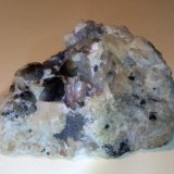 Elbaita, Cuarzo (variedad ahumado), Ortoclasa
79 x 57 mm
(Autor: Sante Celiberti)