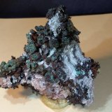 Cobre, Malaquita
55 x 51 mm
(Autor: Sante Celiberti)