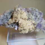 Fluorita, Barita, Cuarzo
116 x 50 mm
(Autor: Sante Celiberti)
