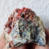 Cinabrio, Galena
4,0 x 3,3 cm.
(Autor: carles)