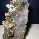 Fluorita, Marcasita, Calcita
190 x 110 mm
(Autor: Sante Celiberti)