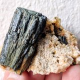 Arfvedsonita, Stilbita-Ca (Estilbita-Ca)
5,8 x 3,5 cm.
(Autor: carles)