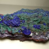 Azurita, Malaquita
119 x 64 mm
(Autor: Sante Celiberti)