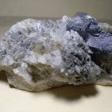 Galena, Fluorita, Calcita, Marcasita
128 x 77 mm
(Autor: Sante Celiberti)