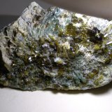 Epidota, Diópsido
128 x 67 mm
(Autor: Sante Celiberti)