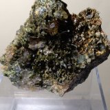 Epidota, Cuarzo (variedad ahumado)
76 x 55 mm
(Autor: Sante Celiberti)