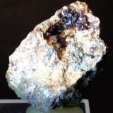 Grosularia (variedad hessonita), Clinochloro
45 x 29 mm
(Autor: Sante Celiberti)