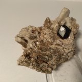 Albita (variedad periclino), Pirita
68 x 63 mm
(Autor: Sante Celiberti)