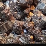 Bournonita y galena
6 x 5,5 x 6 cm.
(Autor: Felipe Abolafia)