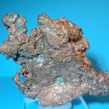 Cobre
Lago Superior, Condado Keweenaw, Michigan, USA
7 x 6 x 1,3 cm.
(Autor: Felipe Abolafia)