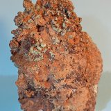 Cobre
Minas de El Horcajo, El Horcajo, Almodóvar del Campo, Comarca Campo de Calatrava, Ciudad Real, Castilla-La Mancha, España
5 x 6,5 x 3 cm
(Autor: Felipe Abolafia)
