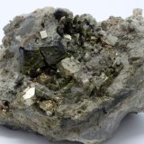 Pirita, Epidota
8,0 x 5,5 cm.
(Autor: carles)