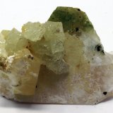 Prehnita, Calcita
5,5 x 3,5 cm.
(Autor: carles)