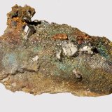 Chalcocita (Calcosina), Pirita, Tennantita-(Fe) antimonial
9,0 x 4,5 cm.
(Autor: carles)