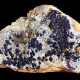 Azurita, Siderita, Cuarzo (variedad calcedonia)
17,2 x 10,0 cm.
(Autor: carles)