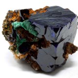 Azurita, Malaquita
3,2 x 3,1 x 2,5 cm.
(Autor: carles)