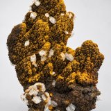 limonita y Calcita
Mina Trinidad, Cerros del Romeral y Pechón, Benalmádena-Mijas, Comarca Costa del Sol Occidental, Málaga, Andalucía, España
12x9cm.
(Autor: castrominerals)