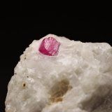 Corindón (variedad rubi)
3.3 x 3.3 x 1.6 centimetros
(Autor: Ricardo Melendez)