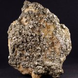 Pirita sobre Cuarzo
17.6 x 14.6 x 4.7 centimetros
(Autor: Ricardo Melendez)