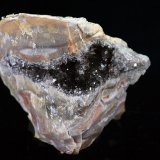 Cuarzo (variedad ahumado)
7.5 x 5 cm  (total pieza )
(Autor: Ángel Rodríguez Benavent)