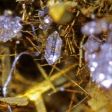 Escorodita sobre Pirita
encuadre 3 mm
(Autor: usoz)