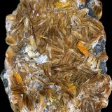 Wulfenita, Barita y Galena
11x8cm
(Autor: castrominerals)