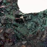 Cerusita pseudo. Anglesita, Goethita
60x42x53 mm
(Autor: carles)
