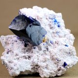 Azurita
5.7 x 5.5 x 2 centimetros
(Autor: Ricardo Melendez)