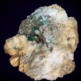 Malaquita y Calcopirita
8 x 7 cm
(Autor: Pedro FD)