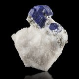 Lazurita en Cuarzo
11 x 7.5 x 11.5 cm / cristal principal: 4.7 cm
(Autor: Museo MIM)