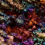 Bornita y Pirita
Campo de visión de 2 mm
(Autor: Antonio Carmona)