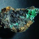 Malaquita y Siderita.
20x12 mm.
(Autor: Jesus Franquesa Baucells)