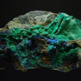 Malaquita y Azurita
11 x 7 x 3 cm
(Autor: Ricardo Fimia)