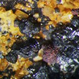 Metacinabrio con Dolomita y Cinabrio,
Cristales hasta 2-2,5 mm.
(Autor: Nacho)