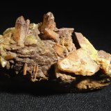 Microclina y  Cuarzo.
75x42 mm.
(Autor: Jesus Franquesa Baucells)