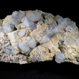 Microclina y  Cuarzo.
110x50 mm.
(Autor: Jesus Franquesa Baucells)
