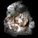 Microclina y Cuarzo.
70x68 mm.
(Autor: Jesus Franquesa Baucells)