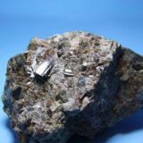 Vesubianita
Tamaño de la pieza 9 x 6 cm., tamaño del cristal mayor 1,5 cm.
(Autor: minero1968)