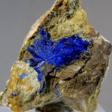 Azurita
Medida: 4,3 x 2,9 x 2,9 cms
(Autor: Joan Martinez Bruguera)