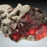 Esfalerita, Dolomita (epimórfica de calcita)
20x18cm
(Autor: Raul Vancouver)
