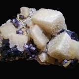 Calcita, Esfalerita
11x7 cm
(Autor: geoalfon)
