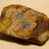 Antimonita y cervantita
8,5x4,5 cm
(Autor: Ander Ispizua Juan)