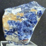 Sodalita
5 x 5 x 3 cm.
(Autor: Felipe Abolafia)