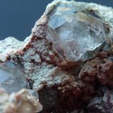 Analcima
3 x 2 cm, El cristal mayor 0,3 cm.
(Autor: javier ruiz martin)
