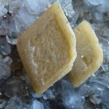 Fluorapatito, Siderita y Arsenopirita
5 x 3 cm.
(Autor: javier ruiz martin)