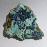 Azurita y alteraciones de cobre
3x3cm aprox.
(Autor: heat00)