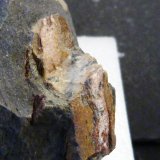 Andalucita (variedad quiastolita)
3 x 2 x 3 cm.
(Autor: Felipe Abolafia)