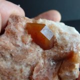 Cuarzo (variedad jacinto de compostela) en Yeso
6 x 6 cm.
(Autor: javier ruiz martin)